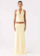 Ashi Maxi Skirt - Yellow