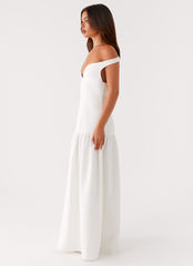 Basel Maxi Dress - White