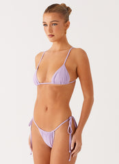 Calista Bikini Top - Lavender