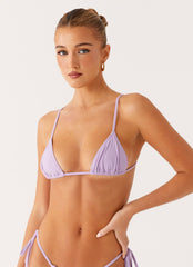 Calista Bikini Top - Lavender