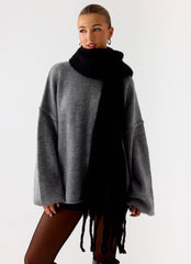 City Siren Scarf - Black