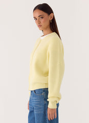 Codi Zip Jumper - Yellow