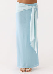 Delani Maxi Skirt - Blue