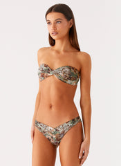 Delta Bandeau Bikini Top - Vintage Blossom