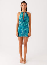 Ele Mini Dress - Teal
