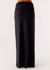 Elisabetta Maxi Skirt - Black