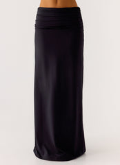 Elisabetta Maxi Skirt - Black
