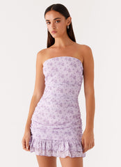 Ember Mini Dress - Lavender Meadow
