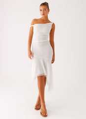 Huntah Midi Dress - Ivory