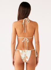 Ryland Bead Bikini Top - Siena Floral