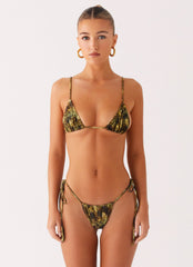Soffa Bikini Top - Cyber Floral