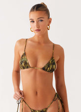 Soffa Bikini Top - Cyber Floral