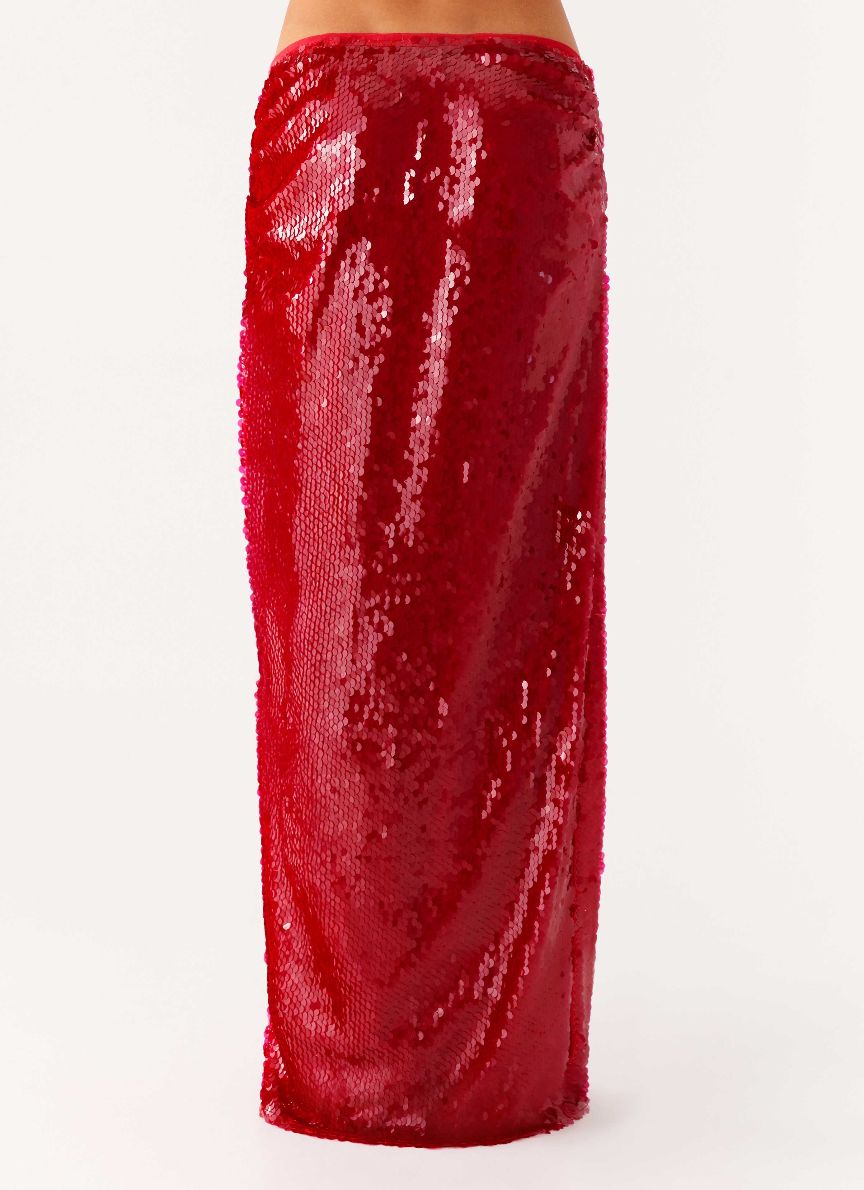 Amosa Maxi Skirt - Fuchsia