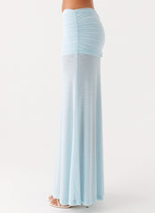 Blaze Maxi Skirt - Blue