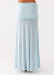 Blaze Maxi Skirt - Blue