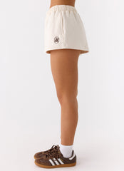 Signature Low Rise Sweatshorts - Cream
